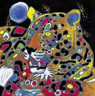 Leopard, from The Cats Suite 1998 Limited Edition Print - Tie-Feng Jiang Leopard, from The Cats Suite 1998 Limited Edition Print - Tie-Feng Jiang