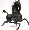 Black Horse Bronze Sculpture 1990 20 in Sculpture by Tie-Feng Jiang - 0 Black Horse Bronze Sculpture 1990 20 in Sculpture by Tie-Feng Jiang - 0