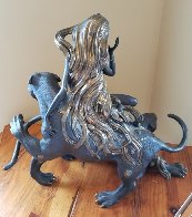 Mountain Ghost Bronze Sculpture 1989 19 in Sculpture by Tie-Feng Jiang - 1 Mountain Ghost Bronze Sculpture 1989 19 in Sculpture by Tie-Feng Jiang - 1
