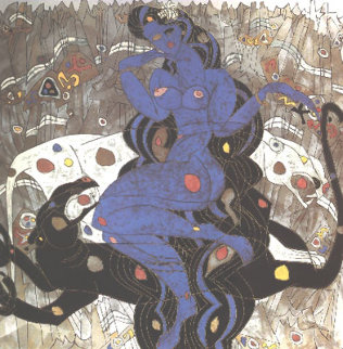 Mountain Ghost 1988 Limited Edition Print - Tie-Feng Jiang Mountain Ghost 1988 Limited Edition Print - Tie-Feng Jiang