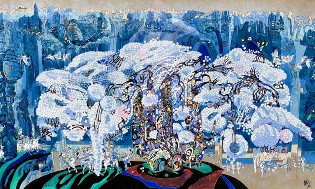 Stone Forest 1991 Limited Edition Print by Tie-Feng Jiang