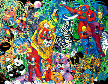 My World II 1999 Limited Edition Print - Tie-Feng Jiang My World II 1999 Limited Edition Print - Tie-Feng Jiang