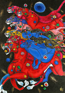 Panthers 1994 Limited Edition Print - Tie-Feng Jiang Panthers 1994 Limited Edition Print - Tie-Feng Jiang