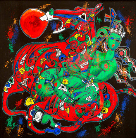 Freedom Suite of 2: East and West - Framed Serigraphs Limited Edition Print - Tie-Feng Jiang