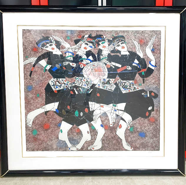 Moonlight Dance - Huge Limited Edition Print by Tie-Feng Jiang