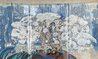 Stone Forest 1991 - Huge Framed - Mural Size - 44x67 Limited Edition Print by Tie-Feng Jiang - 3