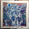 White Tigers 1996 Limited Edition Print by Tie-Feng Jiang - 1