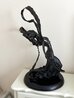Ribbon Dancer Bronze Sculpture 1990 - 27 in Sculpture by Tie-Feng Jiang - 4