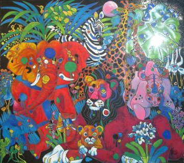 My World 1994 Limited Edition Print - Tie-Feng Jiang My World 1994 Limited Edition Print - Tie-Feng Jiang