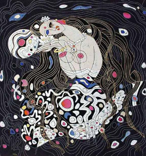 Mermaid 1987 Limited Edition Print - Tie-Feng Jiang Mermaid 1987 Limited Edition Print - Tie-Feng Jiang