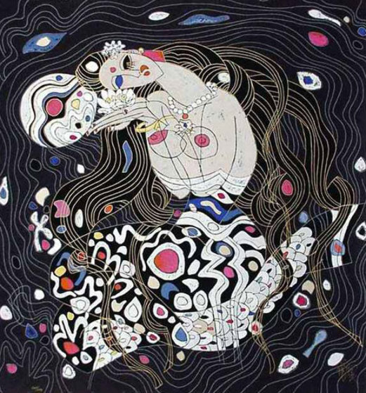 Mermaid 1987 Limited Edition Print by Tie-Feng Jiang Mermaid 1987 Limited Edition Print by Tie-Feng Jiang