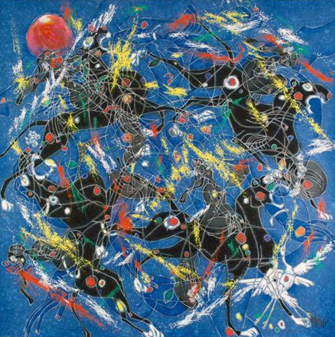 Song Of The Panthers 1985 Limited Edition Print by Tie-Feng Jiang Song Of The Panthers 1985 Limited Edition Print by Tie-Feng Jiang