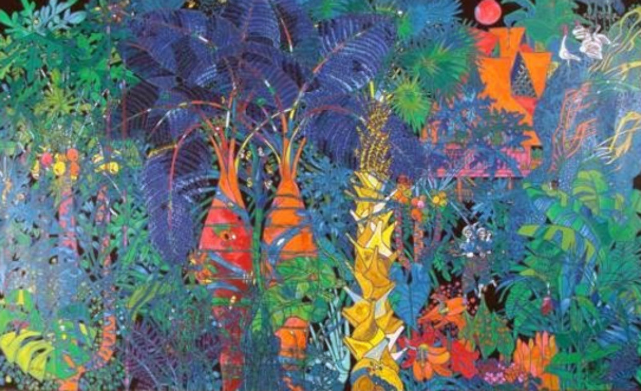 Lover's Trees 1993 Limited Edition Print by Tie-Feng Jiang Lover's Trees 1993 Limited Edition Print by Tie-Feng Jiang