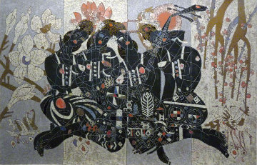 Four Seasons 1986 Limited Edition Print - Tie-Feng Jiang Four Seasons 1986 Limited Edition Print - Tie-Feng Jiang