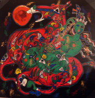 Freedom Suite of 2 1991 Limited Edition Print by Tie-Feng Jiang - 1 Freedom Suite of 2 1991 Limited Edition Print by Tie-Feng Jiang - 1