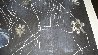 Untitled Painting 1980 45x45 Original Painting by Tie-Feng Jiang - 5 Untitled Painting 1980 45x45 Original Painting by Tie-Feng Jiang - 5