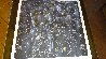 Untitled Painting 1980 45x45 Original Painting by Tie-Feng Jiang - 7 Untitled Painting 1980 45x45 Original Painting by Tie-Feng Jiang - 7