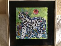 Sun Rising 1998 20x20 Original Painting by Tie-Feng Jiang - 3 Sun Rising 1998 20x20 Original Painting by Tie-Feng Jiang - 3