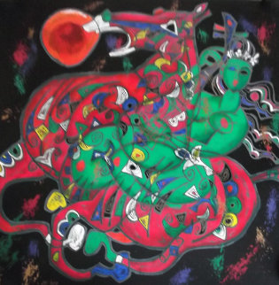 Freedom East and West, Suite of 2 1991 Limited Edition Print - Tie-Feng Jiang Freedom East and West, Suite of 2 1991 Limited Edition Print - Tie-Feng Jiang