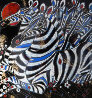 Imperial Zebras 1992 Limited Edition Print by Tie-Feng Jiang - 0