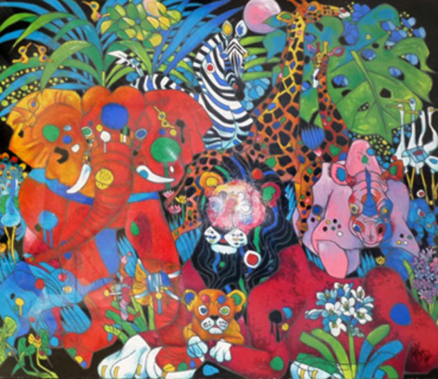 My World 1995 Limited Edition Print by Tie-Feng Jiang