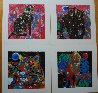 Cat Suite of 4 Limited Edition Print by Tie-Feng Jiang - 4 Cat Suite of 4 Limited Edition Print by Tie-Feng Jiang - 4