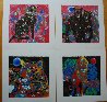 Cat Suite of 4 Serigraphs Limited Edition Print by Tie-Feng Jiang - 4
