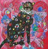 Cat Suite of 4 Serigraphs Limited Edition Print by Tie-Feng Jiang - 0