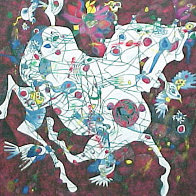 White Horse 1997 Limited Edition Print by Tie-Feng Jiang - 0 White Horse 1997 Limited Edition Print by Tie-Feng Jiang - 0