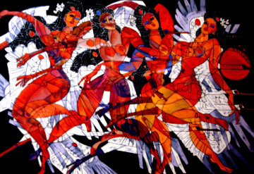 To Soar AP 1988 Limited Edition Print - Tie-Feng Jiang