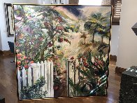 Remember the Beginning 1995 66x66 Super Huge Original Painting by Joseph Kinnebrew - 1 Remember the Beginning 1995 66x66 Super Huge Original Painting by Joseph Kinnebrew - 1