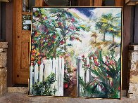Remember the Beginning 1995 66x66 Super Huge Original Painting by Joseph Kinnebrew - 3 Remember the Beginning 1995 66x66 Super Huge Original Painting by Joseph Kinnebrew - 3