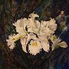 Untitled Orchids 2015 24x24 Original Painting by Joseph Kinnebrew - 1 Untitled Orchids 2015 24x24 Original Painting by Joseph Kinnebrew - 1