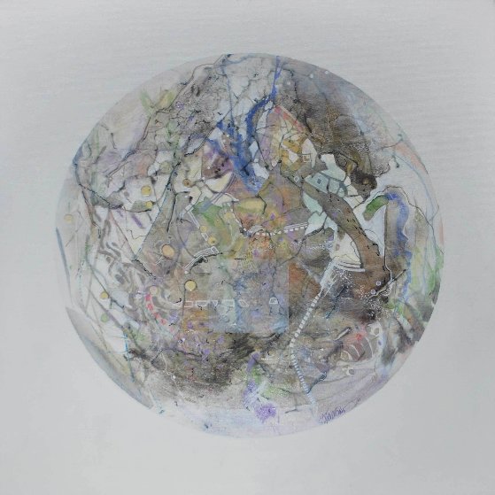 Uranus From Celestina 2014 24x24 Original Painting by Joseph Kinnebrew Uranus From Celestina 2014 24x24 Original Painting by Joseph Kinnebrew