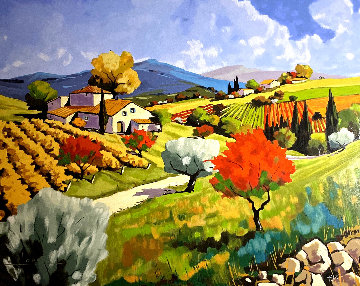 Pear Trees in the Fall 2003 Limited Edition Print - Joanny Pear Trees in the Fall 2003 Limited Edition Print - Joanny