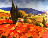 Grape Harvest Original 2004 30x42 Huge Original Painting by  Joanny - 0