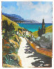Paysage De La Mer 2000 Embellished Limited Edition Print by  Joanny - 1