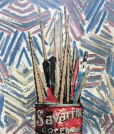 Savarin Whitney Museum Poster 1977 Other by Jasper Johns - 0 Savarin Whitney Museum Poster 1977 Other by Jasper Johns - 0