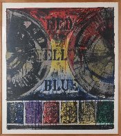 Untitled Lithograph 1977  Limited Edition Print by Jasper Johns - 6
