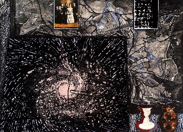 Untitled Collage 1995 - Huge Limited Edition Print - Jasper Johns