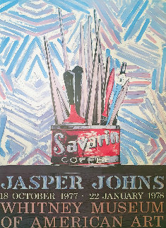 Savarin Coffee Poster 1977 Limited Edition Print - Jasper Johns Savarin Coffee Poster 1977 Limited Edition Print - Jasper Johns