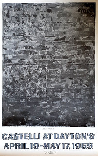 Two Flags Poster 1969 HS Limited Edition Print - Jasper Johns Two Flags Poster 1969 HS Limited Edition Print - Jasper Johns