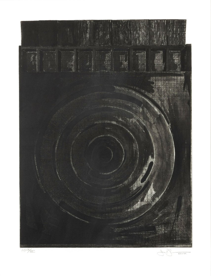 Target With Plaster Casts  AP  1980 Limited Edition Print by Jasper Johns