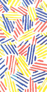 Untitled #4, From 6 Lithographs 1975 Limited Edition Print - Jasper Johns Untitled #4, From 6 Lithographs 1975 Limited Edition Print - Jasper Johns