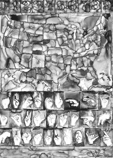 Untitled (A.I.A. Print) 2013 Limited Edition Print - Jasper Johns