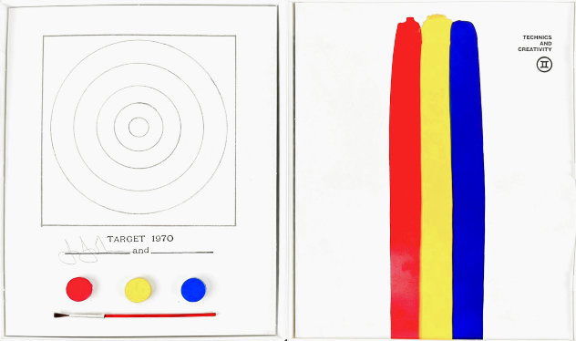 Target Technics and Creativity II Book 1970 HS Other by Jasper Johns