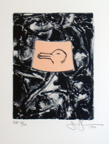 Untitled, For Harvey Grant 1990 Limited Edition Print - Jasper Johns
