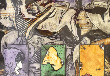 Untitled 1988 Limited Edition Print - Jasper Johns Untitled 1988 Limited Edition Print - Jasper Johns