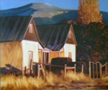 Golden Oldie 2001 46x36 Original Painting - Roger Hayden Johnson Golden Oldie 2001 46x36 Original Painting - Roger Hayden Johnson