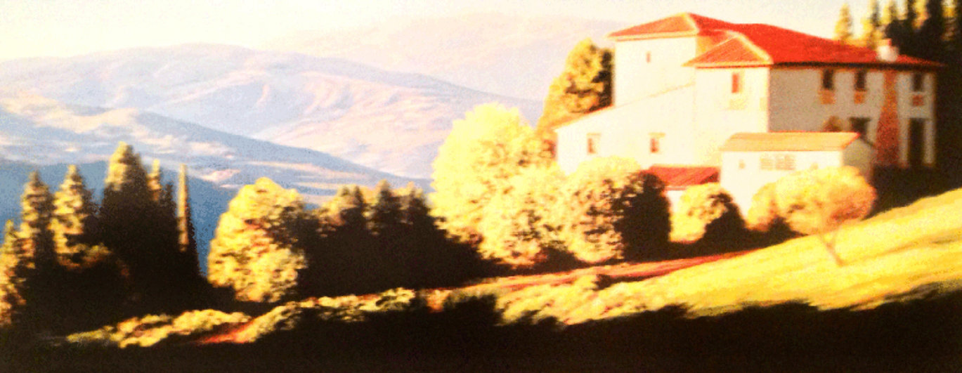 Above Florence, Italy Limited Edition Print by Roger Hayden Johnson Above Florence, Italy Limited Edition Print by Roger Hayden Johnson